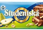 Шоколад молочний  Studentska з грушею й арахісом Чехія 170г