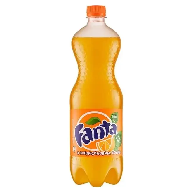 Напій сильногазований Fanta апельсин 1,25 л ПЕТ
