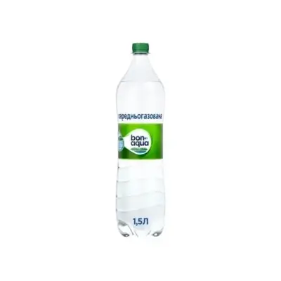 Вода середньогазована BonAqua 1,5л ПЕТ