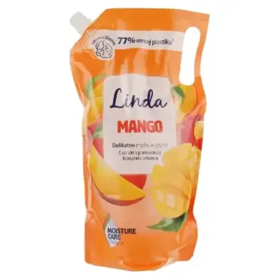 Рідке делікатне мило Манго Linda (запаска) 1л Польща