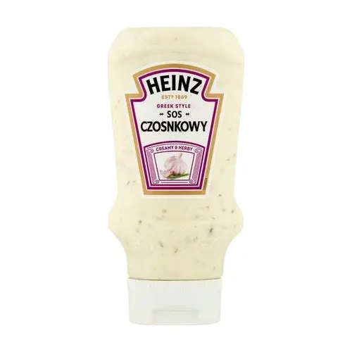 Соус вершковий з часником Heinz Sos Czosnkowy 230г Польща