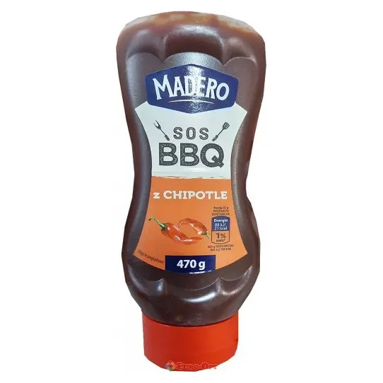 Соус із копченим перцем Чилі Madero Sos BBQ z Chipotle 470г Польща