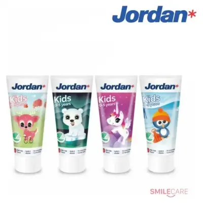 Дитяча зубна паста 0-5 років Jordan Kids 75мол Швеція
