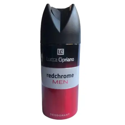 Дезодорант для чоловіків Lucca Cipriano Redchrome Men 150ml Польща
