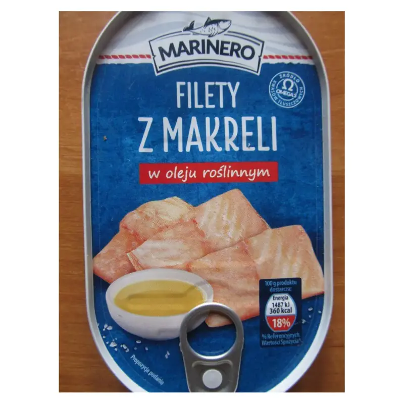 Філе макрелі (скумбрії) в олії Marinero Filety z makreli w oleju roslinnym 170 г Польща