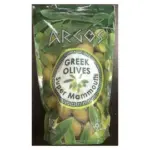 Оливки зелені Argos Greek Olives Super Mammouth Bio 100% Natural 900/505г Греція