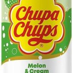 Напій газований зі смаком дині та вершків Chupa Chups Melon&Cream 250мл