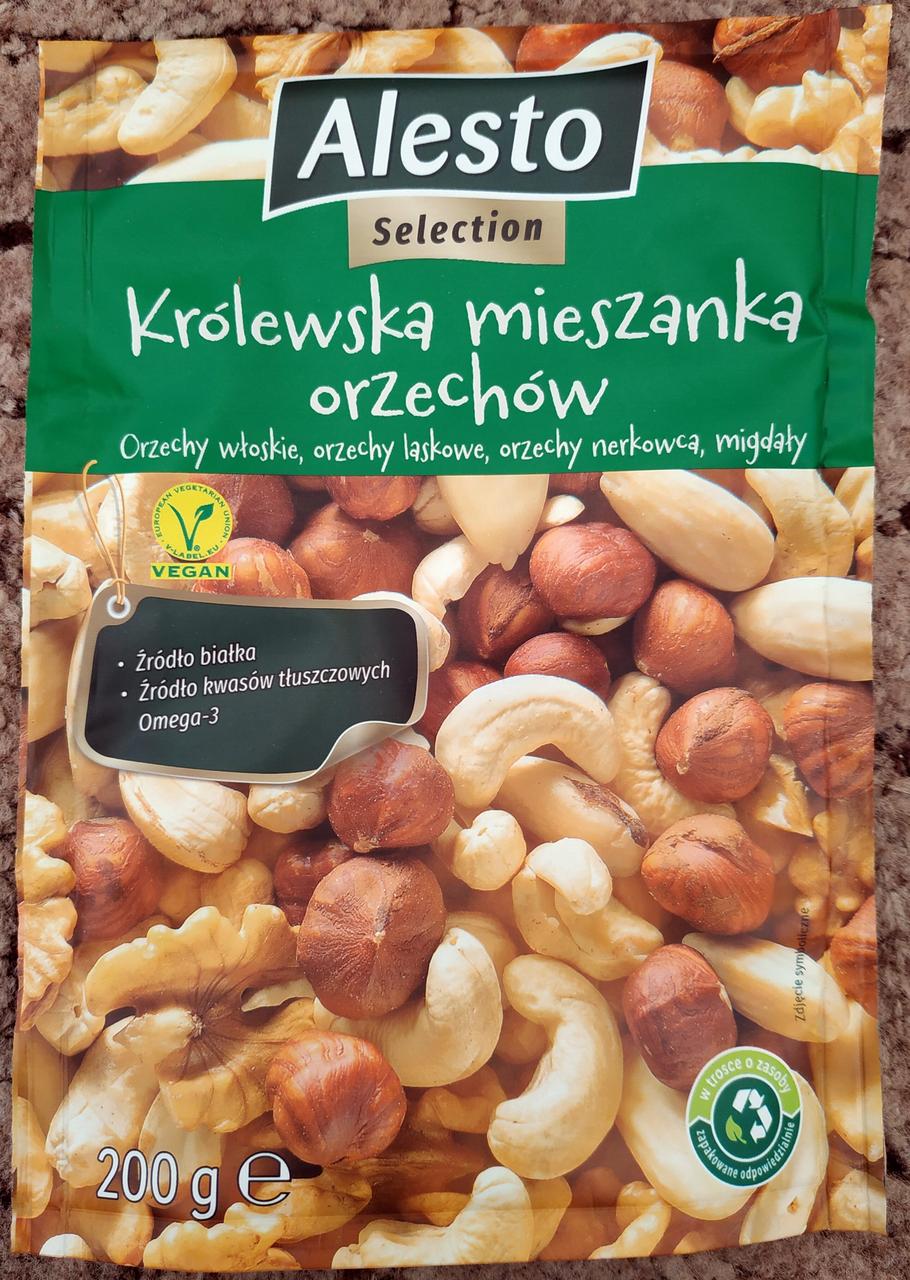 Королівський мікс горіхів Alesto Krolewska Mieszanka Orzechow 200г Польща
