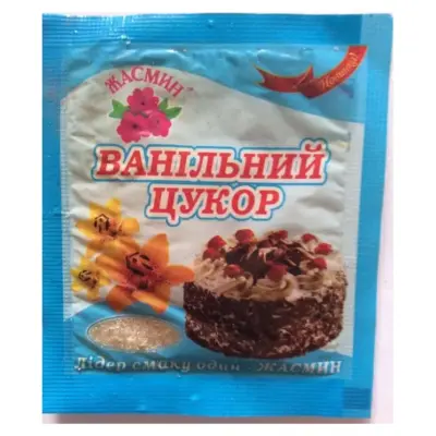 Цукор ванільний ТМ Жасмин 8 г