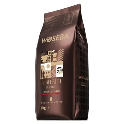 Кава у зернах Woseba Ti Meriti crema e aroma 1кг Польща