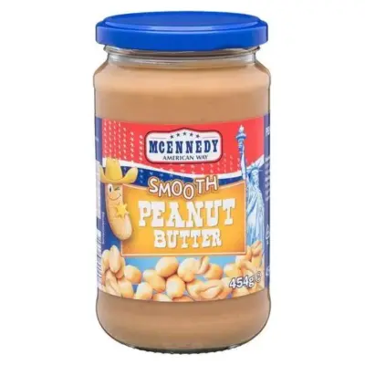 Арахісова паста Mcennedy Smooth Peanut Butter 454г