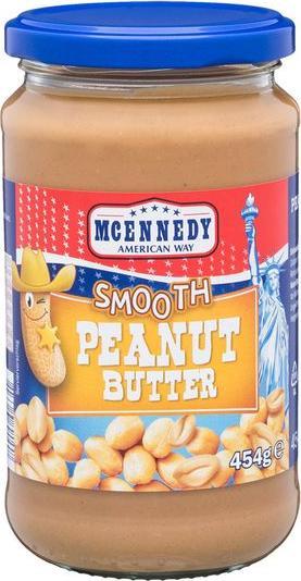 Арахісова паста Mcennedy Smooth Peanut Butter 454г