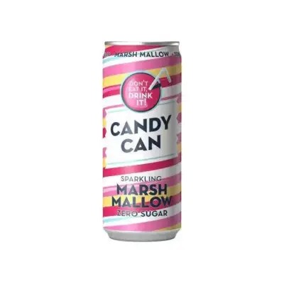 Напій газований Маршмелоу БЕЗ САХАРА Candy Can Marsh Mallow 0.5 л Нідерланди