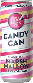 Напій газований Маршмелоу БЕЗ САХАРА Candy Can Marsh Mallow 0.5 л Нідерланди