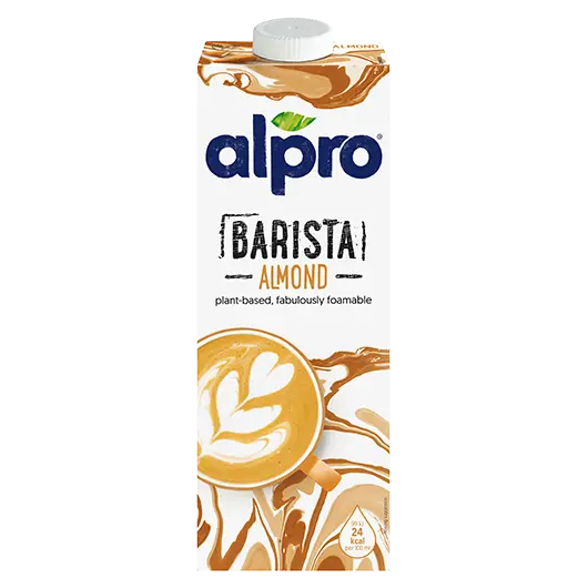 Молоко Мигдальне для Бариста БЕЗ ЛАКТОЗИ БЕЗ ГЛЮТЕНА Alpro Barista Almond 1 л Бельгія