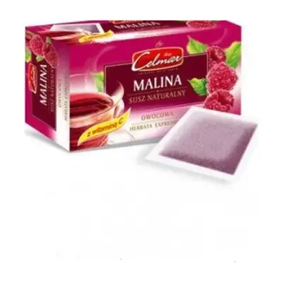 Чай фруктовий Celmar Malina (малина) Польща 20 пакетиків (34 г)