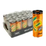 Напій сильногазований із соком і зі смаком Апельсину MARKA JUICY SODA 250 мл ж/б Угорщина