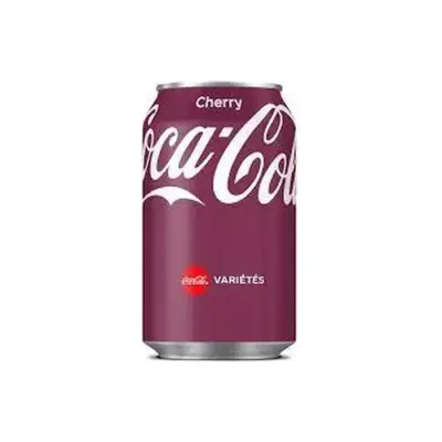 Напій сильногазований Coca-Cola cherry 330 мл ж/б
