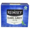 Чай чорний Сивий Граф із бергамотом міцний Remsey Earl Grey strong (75х1,75г) 131,25г Польща