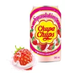 Напій газований зі смаком кавуна Chupa Chups Watermelon 345 мл ж/б Корея