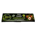 Шоколад чорний без цукру та глютену з фундуком Torras Zero Dark Huzelnuts 300 г Іспанія