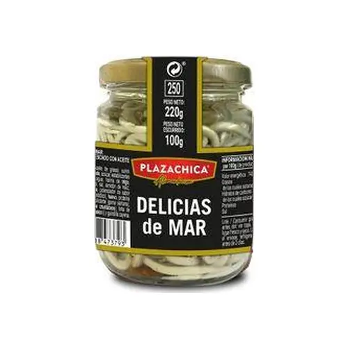 Сурімі з риби в оливковій олії Морські делікатеси Plazachica Delicias de Mar 220г/100г Іспанія