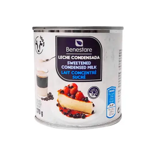 Згущене молоко БЕЗ ГЛЮТЕНА Benestare Leche Condensada 370г Іспанія