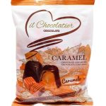 Конфеты из молочного шоколада с карамельным кремом БЕЗ ГЛЮТЕНА Eurochoc il Chocolatier Caramel 150г Испания