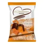 Конфеты из молочного шоколада с карамельным кремом il Chocolatier Caramel.  Состав: 60% молочный шоколад: сахар, какао-масло, сухо