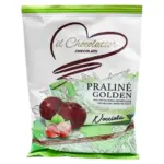 Цукерки праліне з горіховим кремом БЕЗ ГЛЮТЕНУ Eurochoc il Chocolatier Praline Golden 100г Іспанія