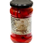 Консервований перець Пікільо Benimar Pimientos Del Piquillo Enteros Extra 300г/225г Іспанія