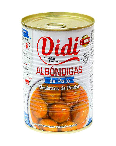 Фрикадельки курячі в соусі Didi Albondigas de Pollo 415г Іспанія
