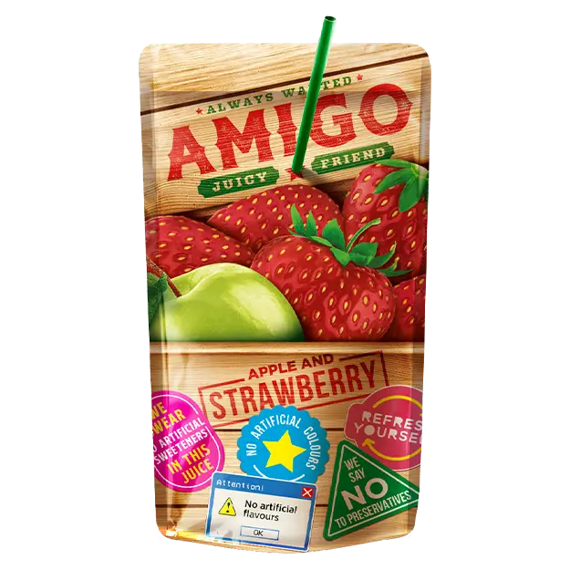 Сік лісові ягоди Amigo Very Berry 200 мл Македонія