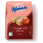 Вафлі Зимовий Міраж із запеченим яблуком та корицею Manner Winter Gluck Bratapfel-Zum 200г Австрія
