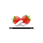 Жувальна гумка полуниця X-Fresh Chewing Gum Strawberry Flavour (10 подушечок) 14г Туреччина