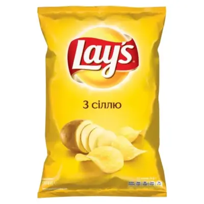 Чіпси картопляні з сілью Lay's 120г Україна