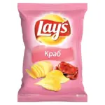 Чіпси картопляні зі смаком краба Lay’s 120г Україна