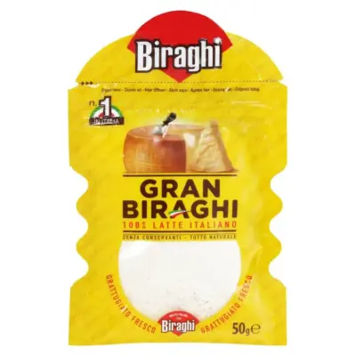 Сир тертий Пармезан Biraghi Gran Biraghi 50 г Італія