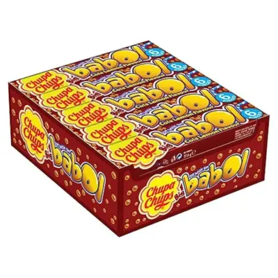 Жувальна гумка Chupa Chups Big Babol Cola Lemon Flavour 27.6г Іспанія