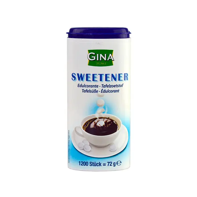 Цукрозамінник (підсолоджувач) Gina Sweetener 72г (1200 шт) Австрія