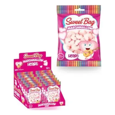 Зефір Маршмелоу Сердечка Sweet Bag HEART 60г