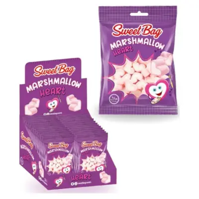 Зефір Маршмелоу Сердечка Sweet Bag HEART 30г