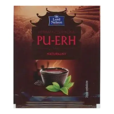 Чай червоний натуральний пуер Lord Nelson Pu-Erh 40г(20х2г) Польща