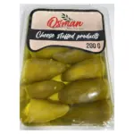 Оливки зелені фаршировані сиром у соняшниковій олії Osman Chees Stuffed products 200 г Туреччина
