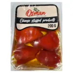 Перець халапеня фарширований сиром у соняшниковій олії Osman Chees Stuffed products 200 г Туреччина