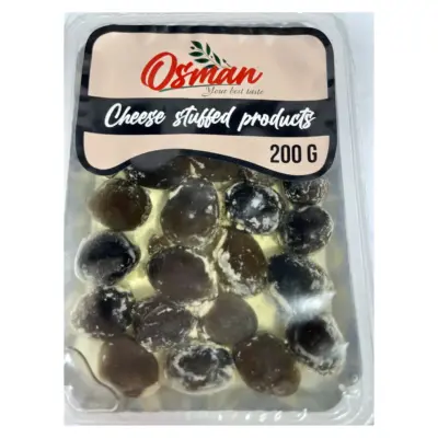 Маслини фаршировані сиром в олії Osman Chees Stuffed products 200г Туреччина