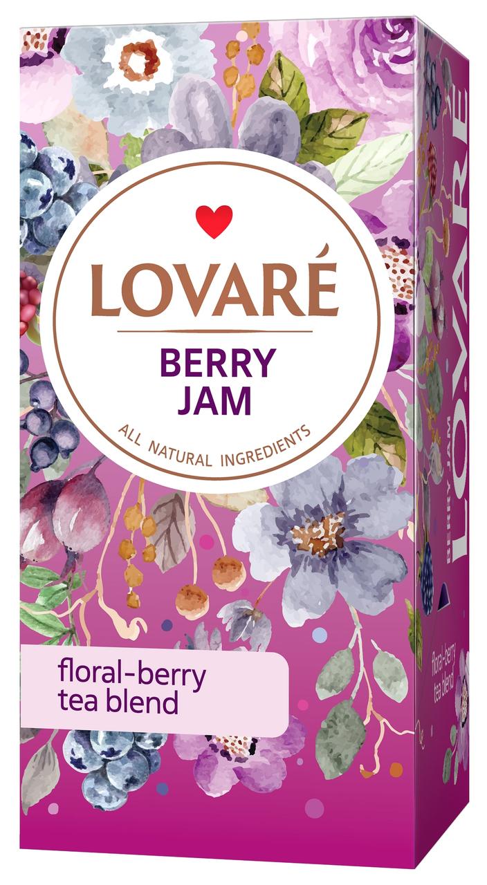 Чай чорний байховий з маракуя, персиком і цедрою апельсина Lovare Passion Fruit (24пак. х 2 г) 48 г Україна