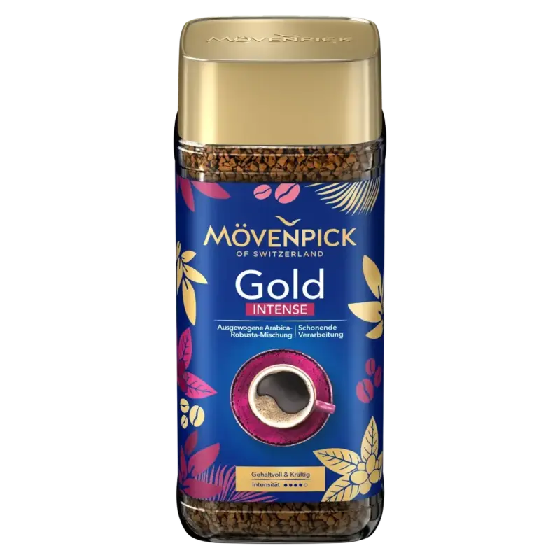 Кава розчинна Movendick GOLD Intense 200 г Німеччина