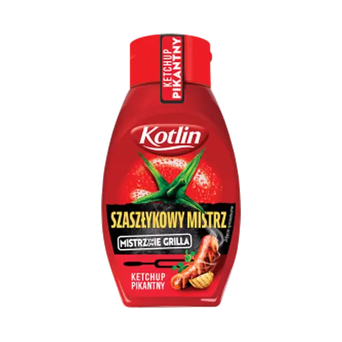 Кетчуп ніжний БЕЗ ГЛЮТЕНА Kotlin Ketchup Lagodny 450 г Польща