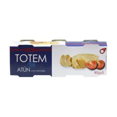 Филе тунца в томатном соусе Benimar Totem Atun con tomate (80гх3) 240г Испания